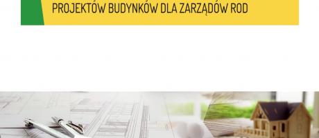 ALBUMY projektów budynków dla zarządów ROD