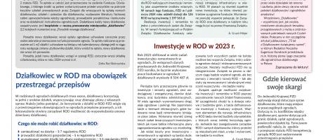  Informator "działkowca" wrzesień 2024 r. 